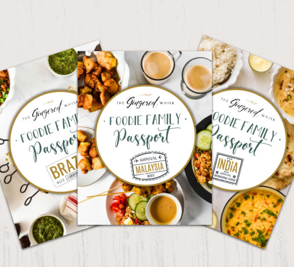 Foodie Family Passports by The Gingered Whisk